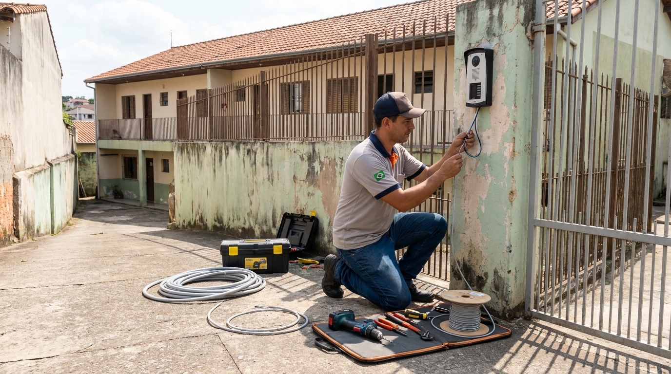 Instalação de Porteiro Eletrônico em Anápolis‑GO