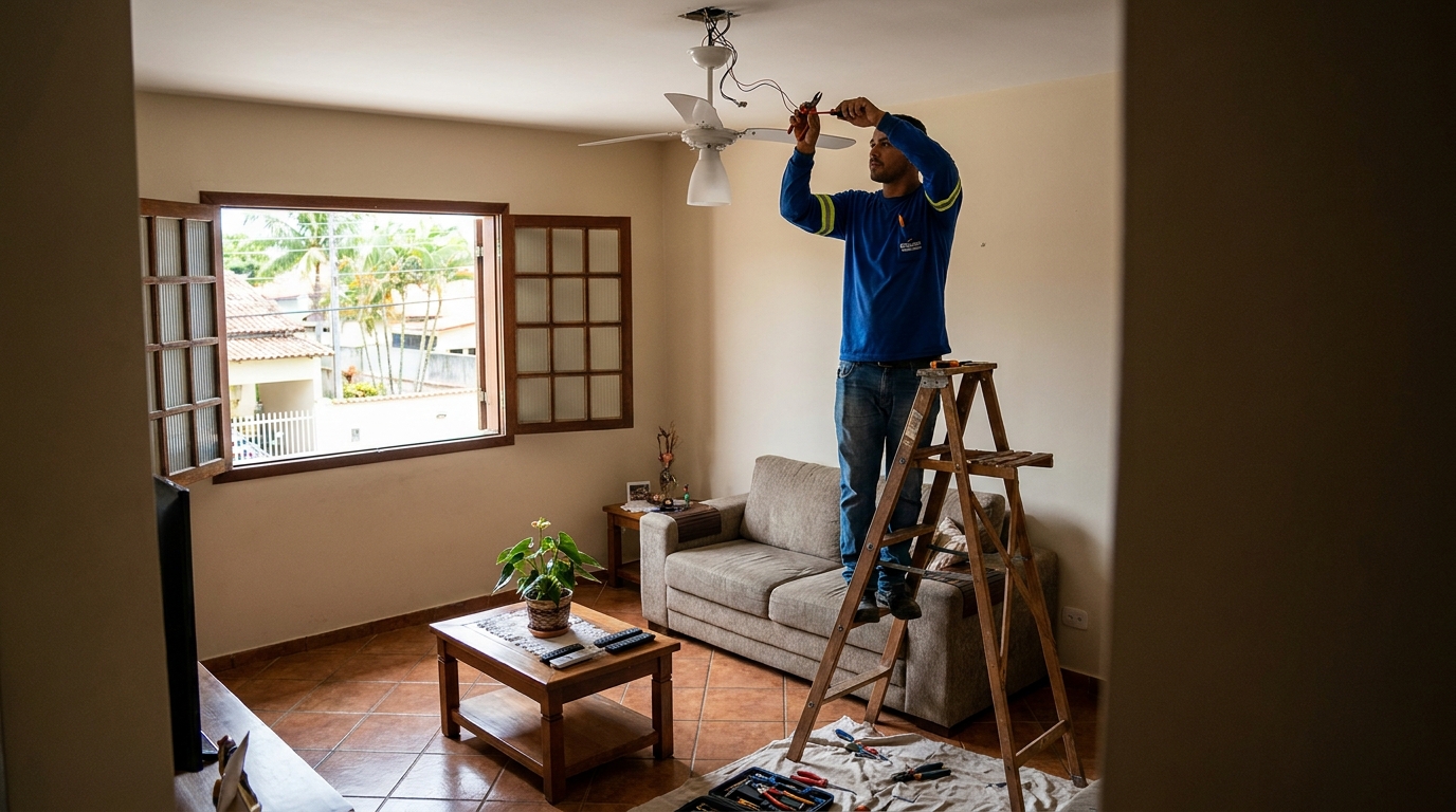 Reforço de Suporte no Teto em Anápolis‑GO