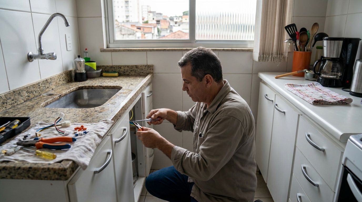 Troca de Torneira Elétrica em Anápolis‑GO